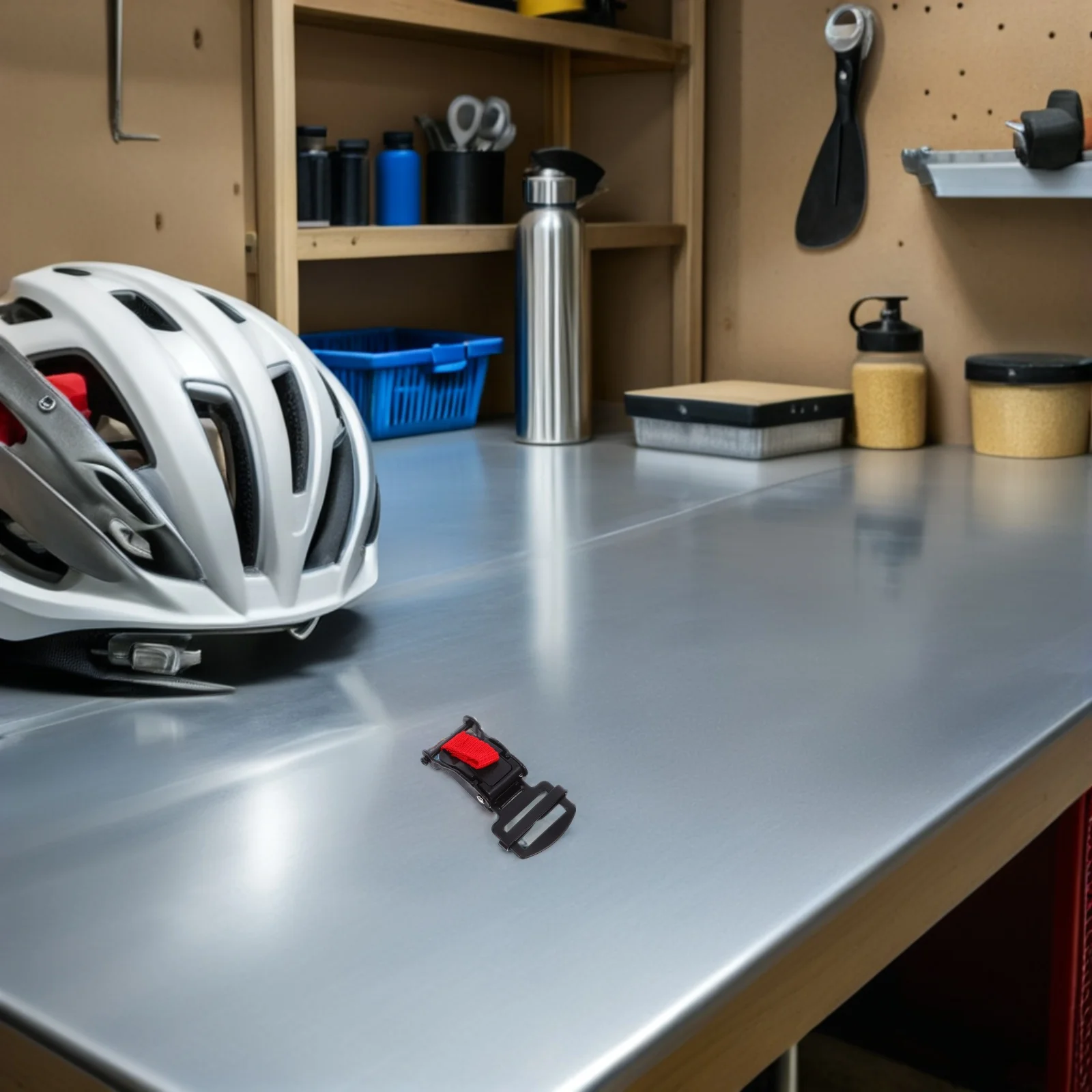 1세트 오토바이 퀵 릴리스 버클 조절 가능한 클립 턱끈 교체용 헤비 듀티 스냅 버클 키트 안전한 고정