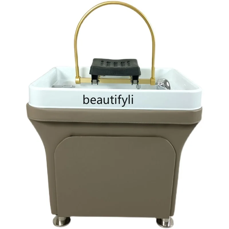 Mobile Shampoo Basin Beauty  Ear Cleaning Hair Care Center Health Water Circulation Head Treatment Fumigation Spa Machine