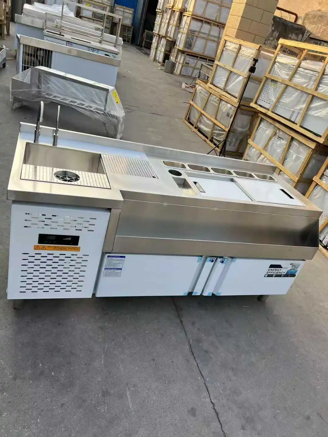 Bubble Tea Equipment Boba Tea Bar Counter Set With Customized Devices
