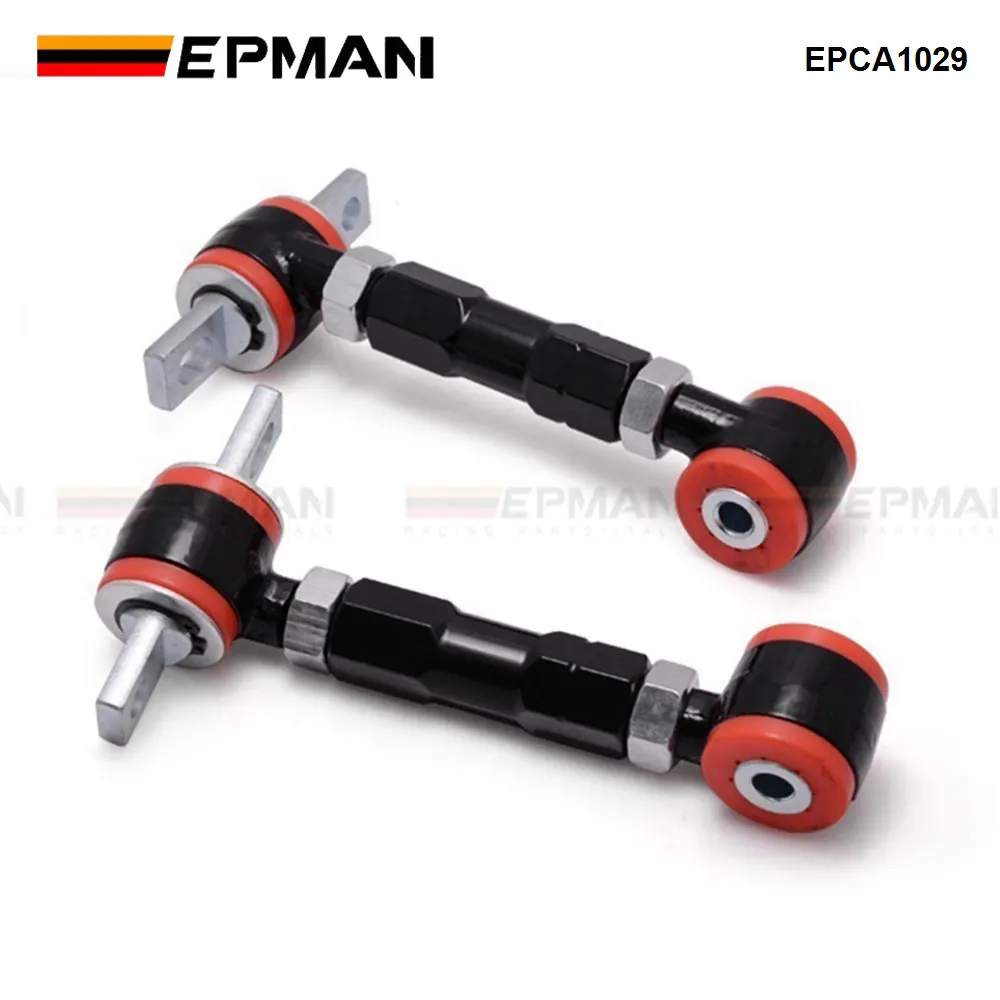 EPMAN New High Quality RACING REAR ADJUSTABLE CAMBER ARMS KIT For 88-01 Honda CIVIC EPCA1029