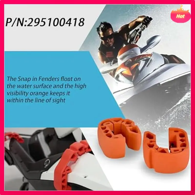 مجموعة مصدات/مصدات AD-Snap تناسب مصدات المواد المقاومة للتمزق Sea-Doo 295100418 295100729