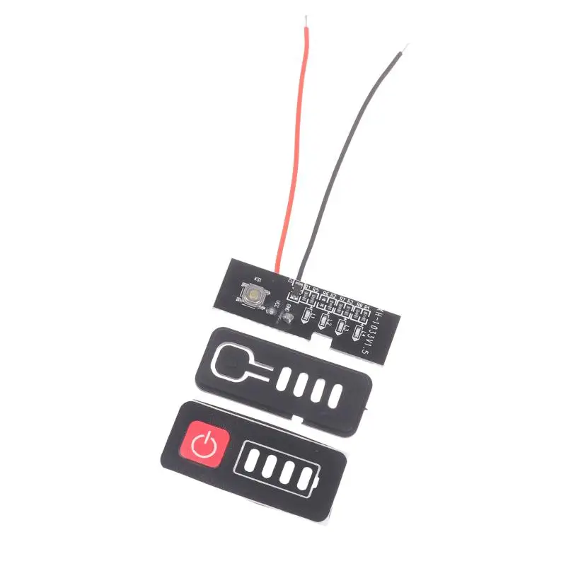 5S Lithium Battery Display 21V Electric Drill Screwdriver Battery Capacity Indicator Display 18650 Batteries