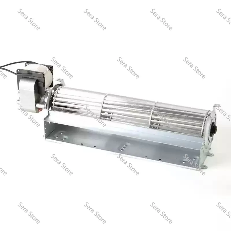 Biomass Pellet Stove Induced Draft Assisted Combustion Crossflow Motor Horizontal Flow Fan ZT60300-503 300mm
