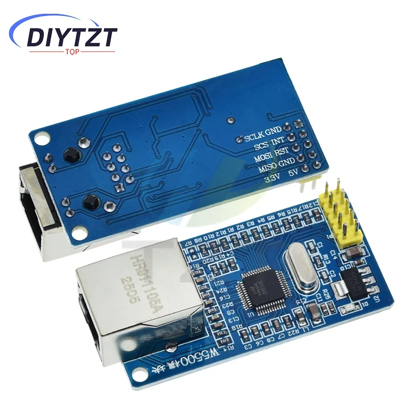 Чип DIYTZT Smart Electronics USR-ES1 W5500, новый преобразователь SPI в LAN/Ethernet TCP/IP Mod