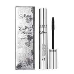 Qibest-Mascara noir 3D waterproof en silicone pour femme, produit de maquillage professionnel, 5g