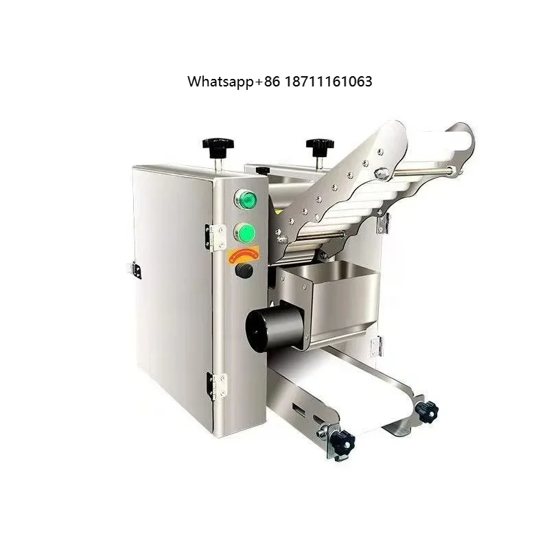 Commercial Automatic Desktop Stainless Steel Electric Machine for Making Dumpling, Meat Patty, Spring Roll, and Wonton Wrappers