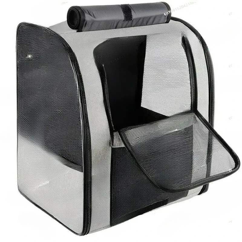 Suitable for  PortableTravel Bag Backpack for Cats and Puppy Carrying Pet Supplies，Pet Cat Backpack Large Space Breathable，
