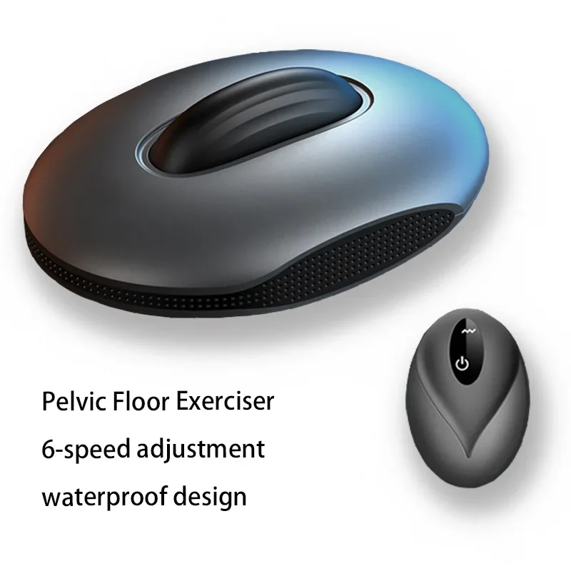 Rechargeable Pelvic Floor Exerciser 6 Vibration Massage Exerciser Buttock Massage Kegel Exerciser Prostate Muscle Massage