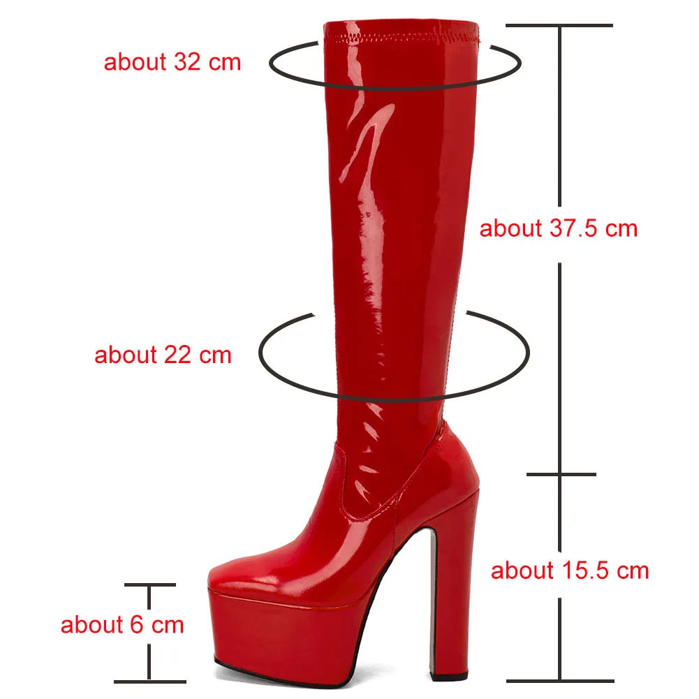 RIBETRINI Luxury Women Boots High Heeled Platform Shoes Fahion Trendy Elegant Sexy Goth Brand INS Hot Sale Winter Women Boots