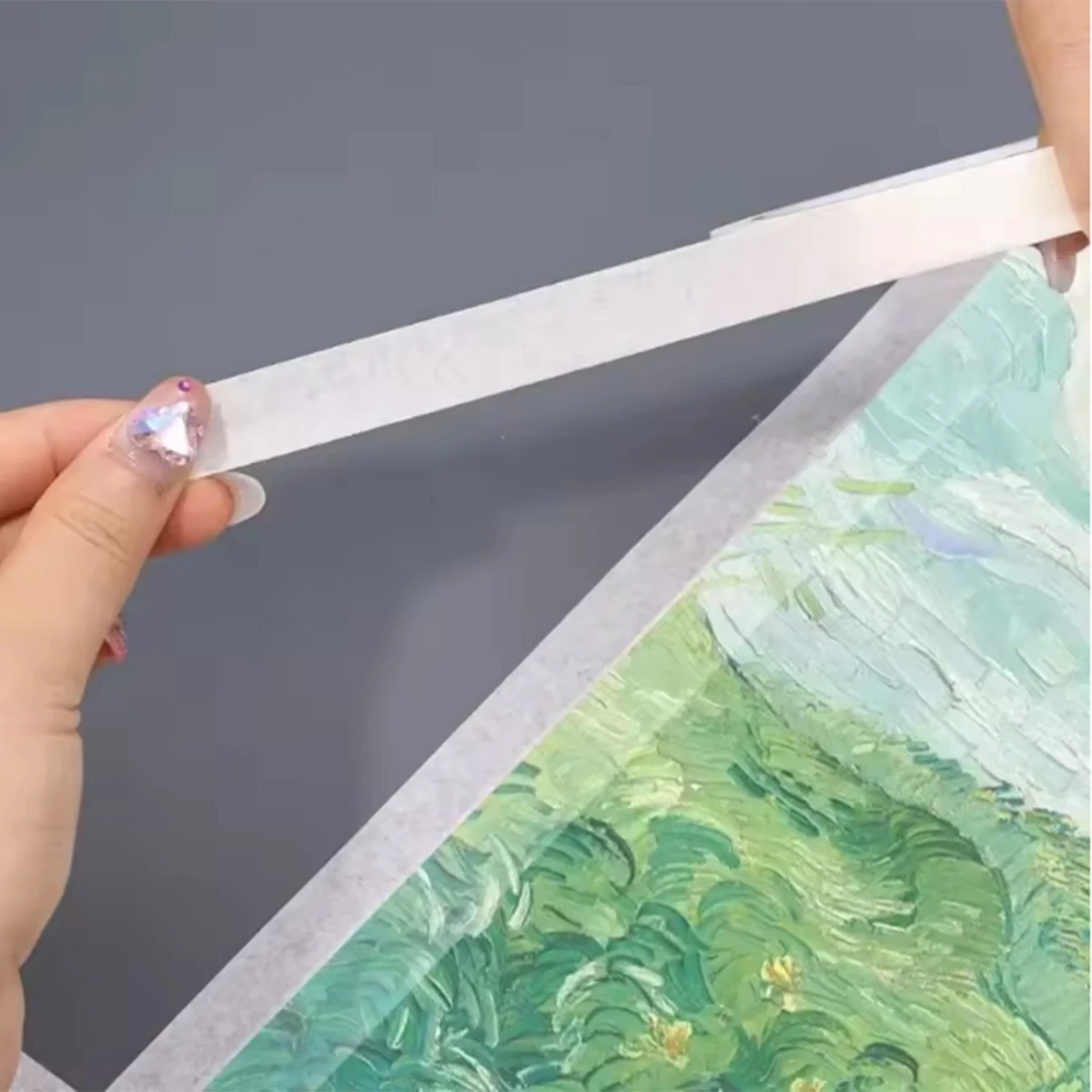 1pc DIY Diamond Painting Anti-dirty Tape Adhesive Edges Sticker Diamond Embroidery Tools Accessories Art Sketch Masking tape