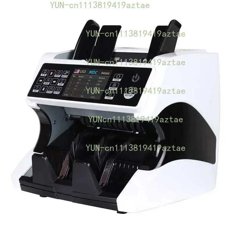 Finance‑Retail‑Cash‑Handling‑Equipment Banknote‑Count‑Device with Color‑LCD‑Screen for Daily‑Cash‑Sort‑Count‑Work