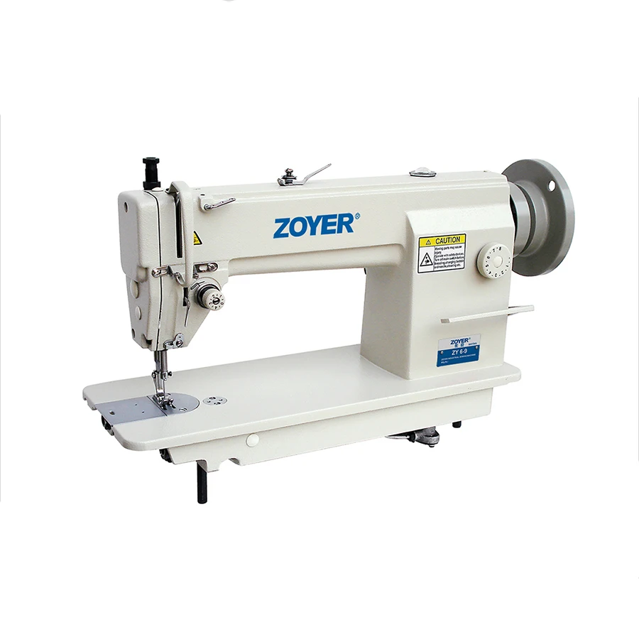 ZY609 Zoyer Belt Drive Heavy Duty Big Hook High Speed Lockstitch Sewing Machine For Shirt Jeans