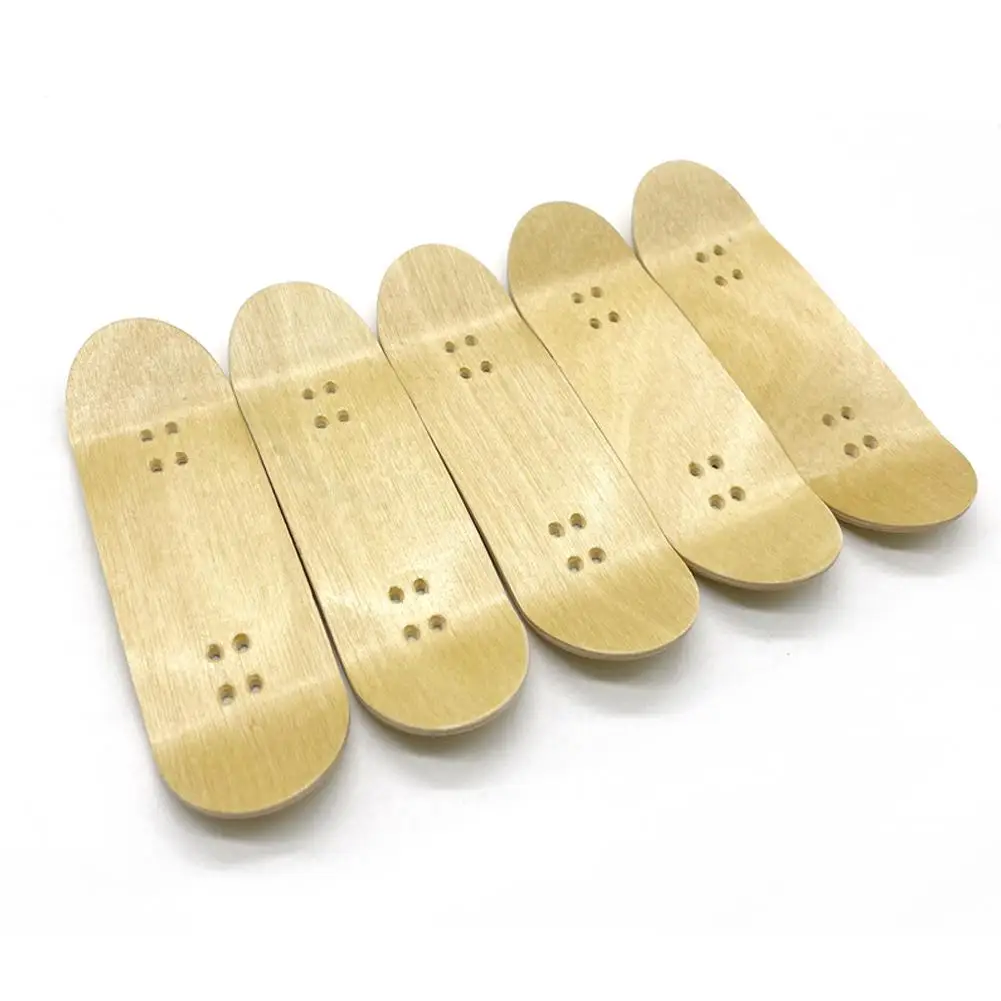 Mini Skateboard professionale per dita a cinque strati in legno di acero con cuscinetti in lega per Skateboard con ruote giocattoli creativi con punta delle dita per bambini