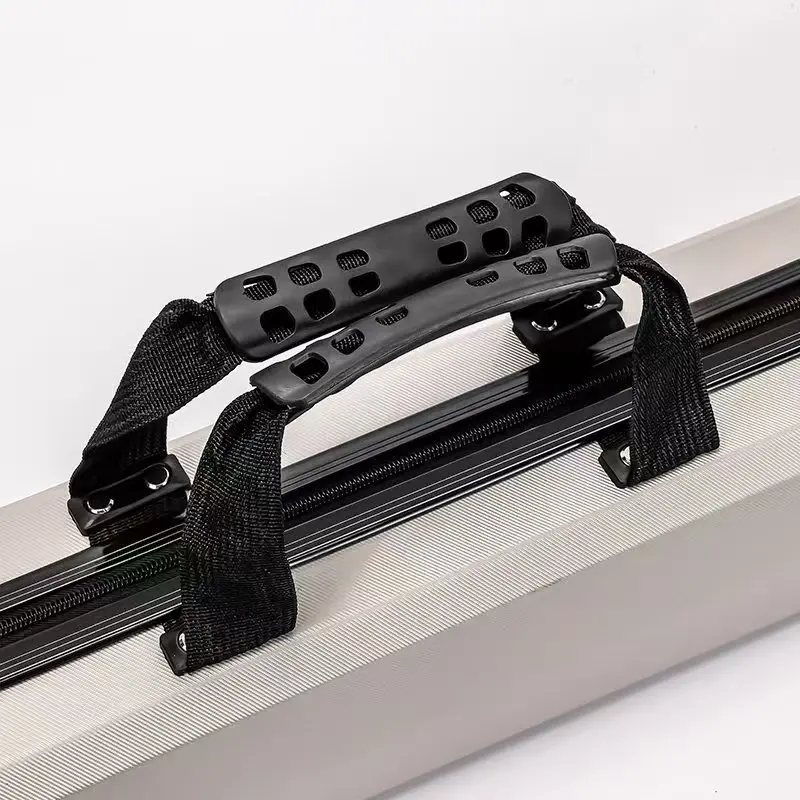 132CM Hard Shell Fishing Rod Bag PC+ABS Hardened Fishing Gear Box Multi-functional Waterproof Sea Rod Bag Large Capacity Box
