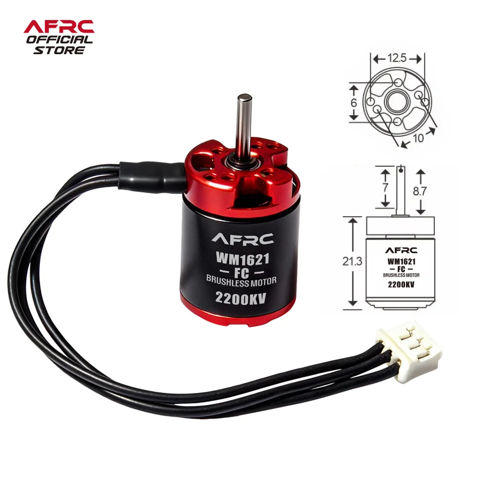 AFRC WE25A/WM1621 Mini Programmable Brushless Power Kit for 1/24 1/18 RC Crawler Axial SCX24 TRX4M Upgrade Kit