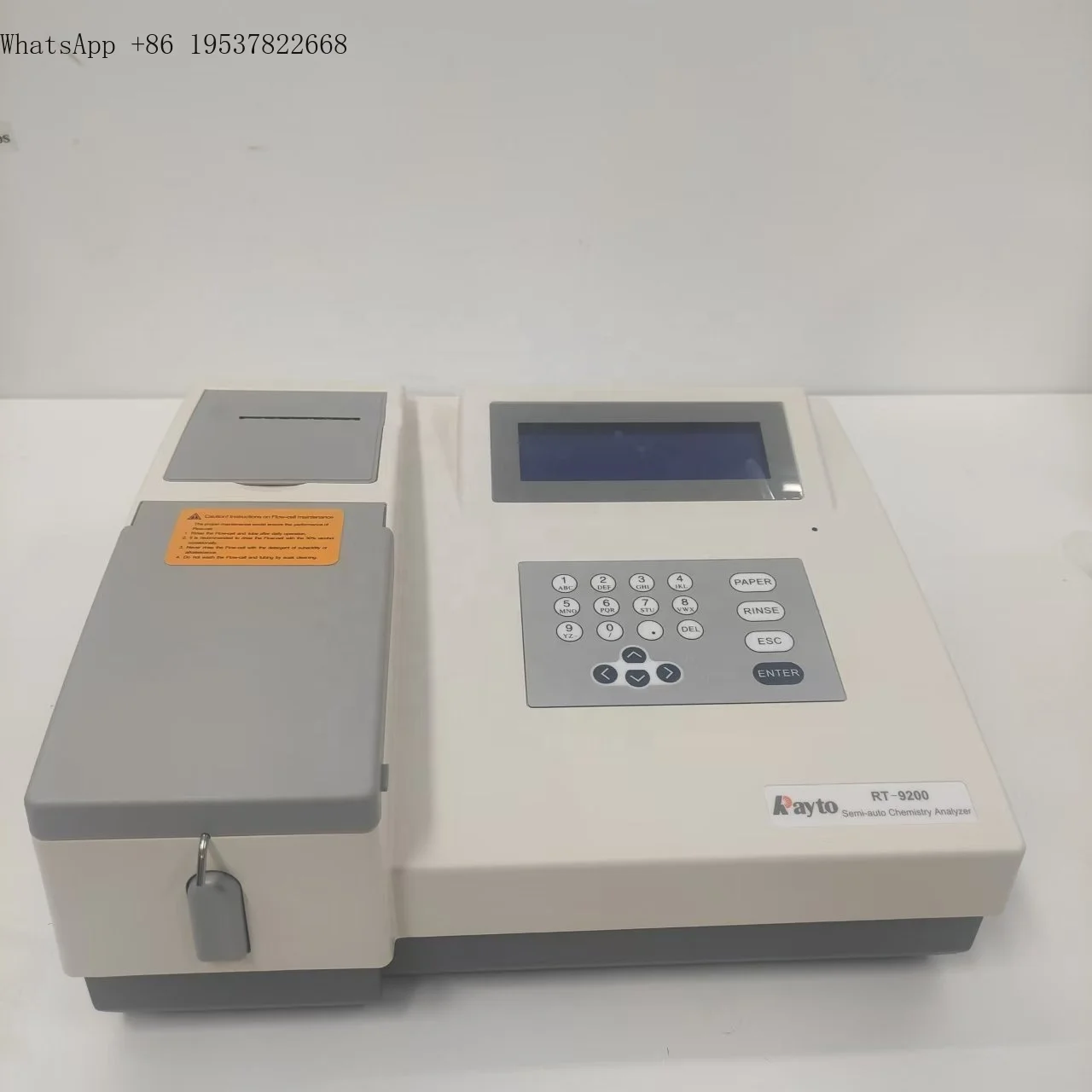 Electric Rayto RT-9200 Automatic Biochemical Analyzer for Hospitals