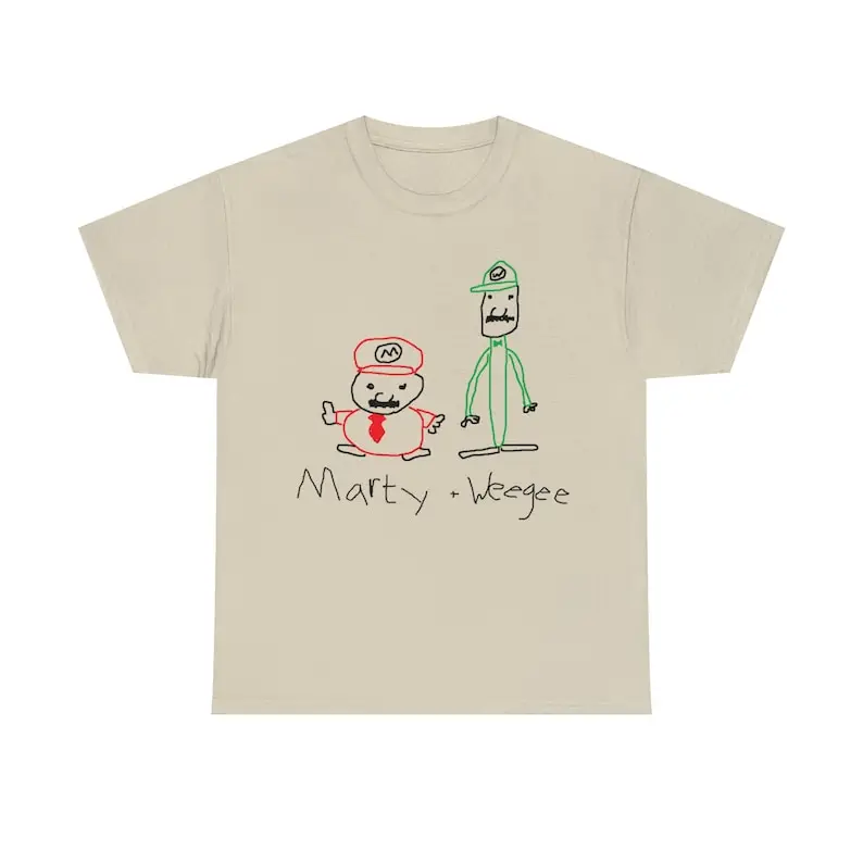 

Marty and Weegee shirt | Cute silly meme t-shirt for people who like video games or something idk