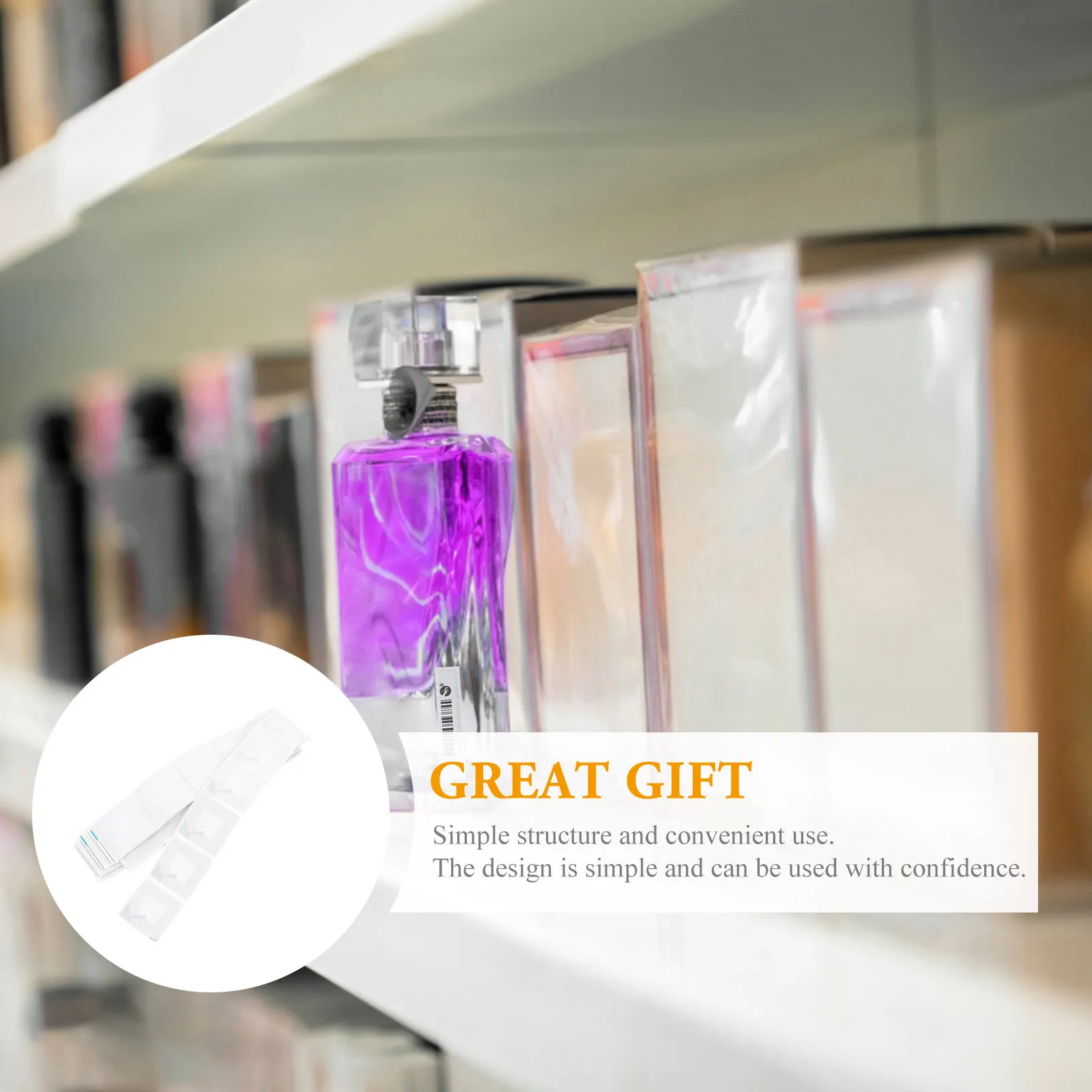 

100 шт. Премиум-класса квадратные противокражные бирки для супермаркетов, легкие, портативные, долговечные, для защиты товаров