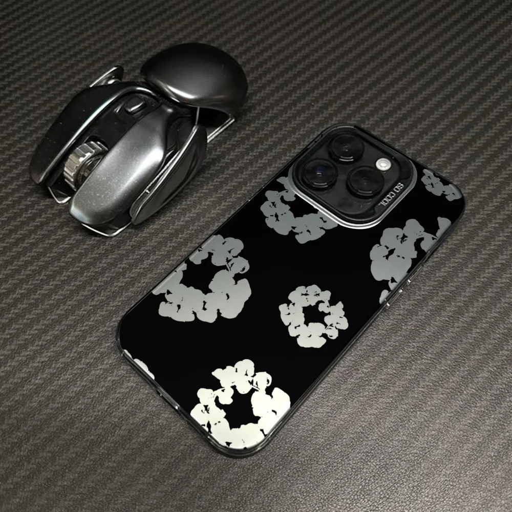 Luxury D-Denim T-Tears  Phone Case For iPhone16,15,14,13,12,11,Mini,Pro,MAX Candy Matte Shockproof Back Cover view 3