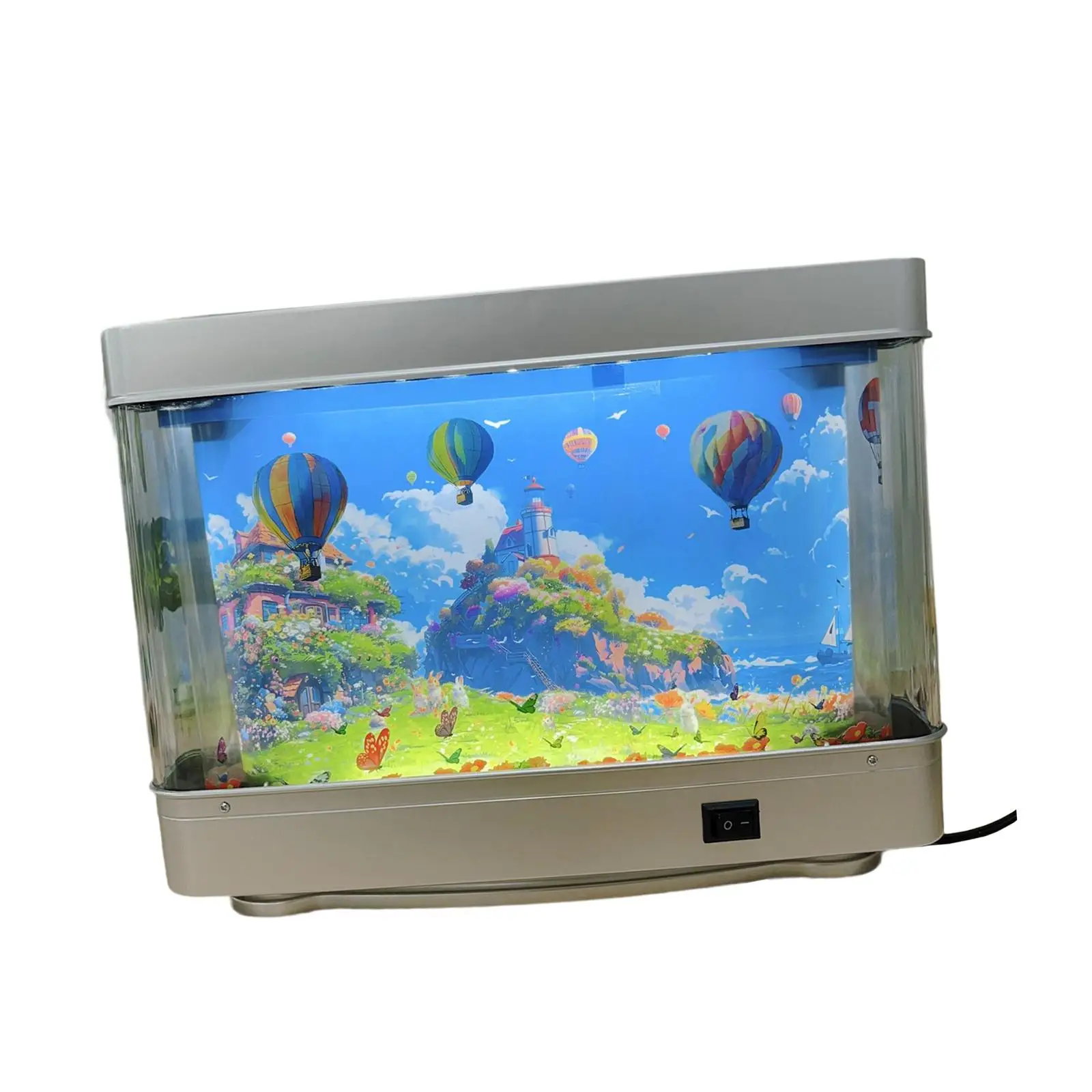 

Artificial Aquarium Lamp Creative Tabletop Mood Lamp for Home Bedroom Office
