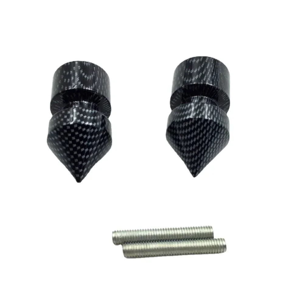 Motorcycle Fiber Spike Swingarm Spools 6mm Thread for Yamaha YZF-R1/R6 1998-2013 VMAX (All Years) FZS1000 FZ1 2004-2008