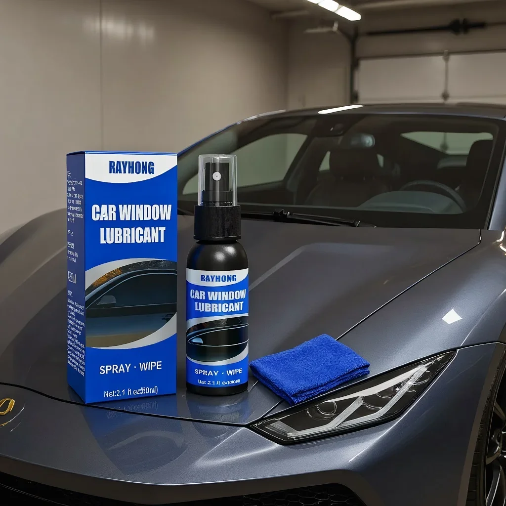 New 60ml Window Lubricant Rubber Door Rubber Strip Car Softening Maintenance Eliminates Noise Universal Car Products