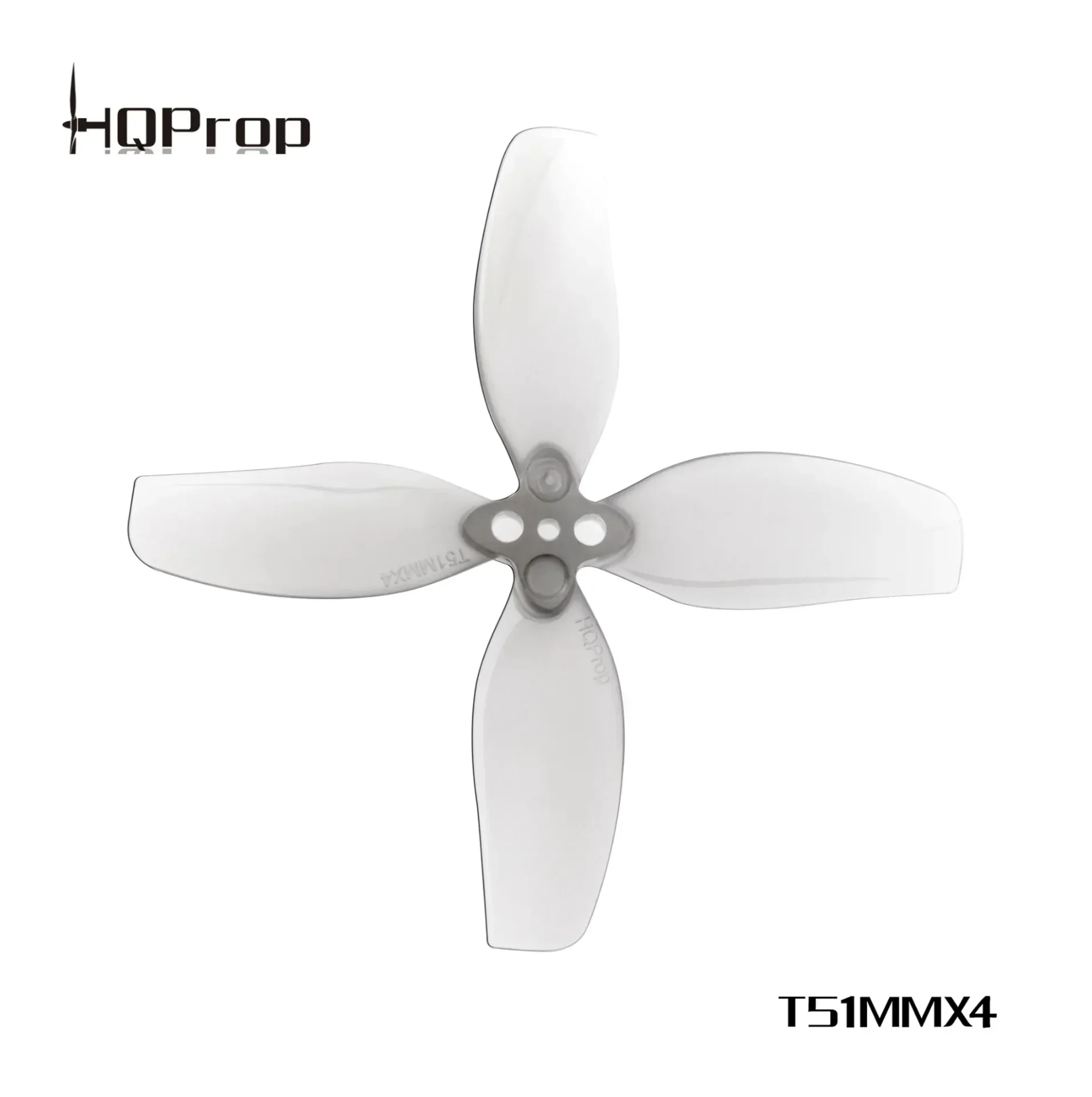 HQPROP 4 블레이드 PC 프로펠러, RC FPV 프리스타일, 2 인치 시네후프 덕트 드론 교체 DIY 부품, T51MX4, 51mm, 12 개