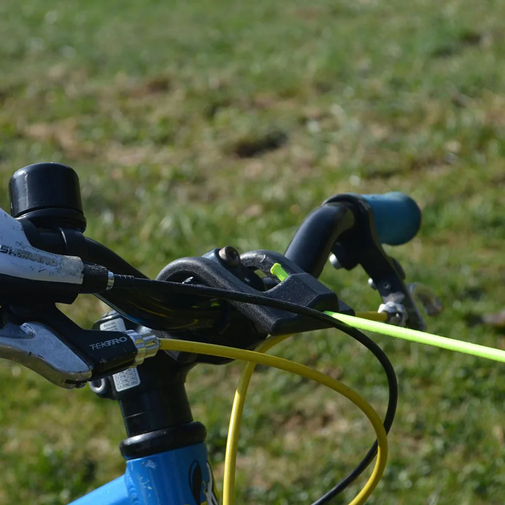 2.5M Green Bike Tow Rope Lightweight High Elastic Towing Device For Kids Bike