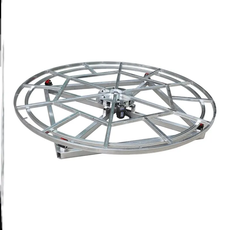 

Электрическая поворотная платформа с дистанционным управлением, промышленная вращающаяся подставка с регулируемой скоростью и стальным каркасом