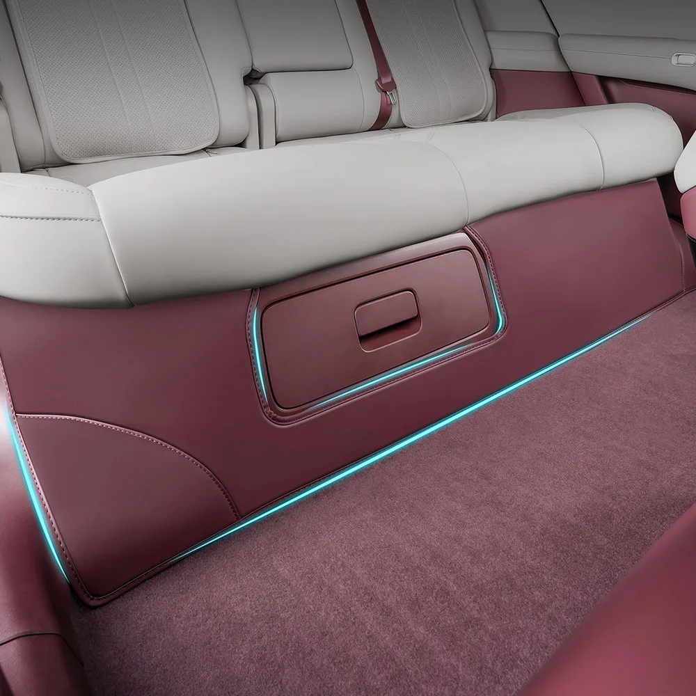 

Anti Kick Pad Under The Rear Seat For Xiaomi YU7 YU 7 2025 2026 Leather Protective Sticker Car Modification Accessories