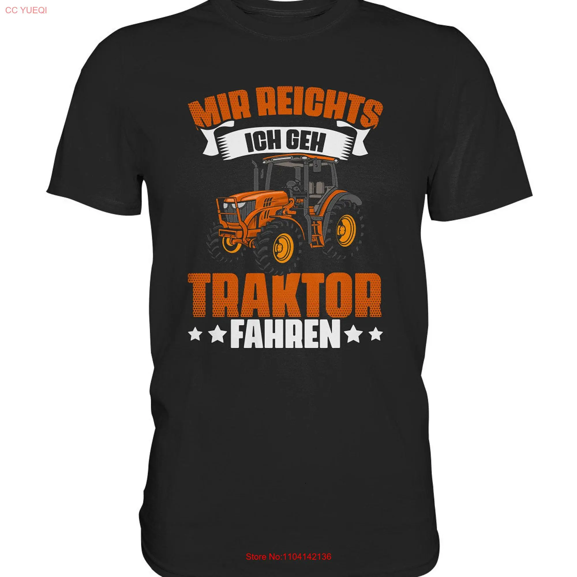 Tractor T Shirt Farmer Agriculture long or short sleeves