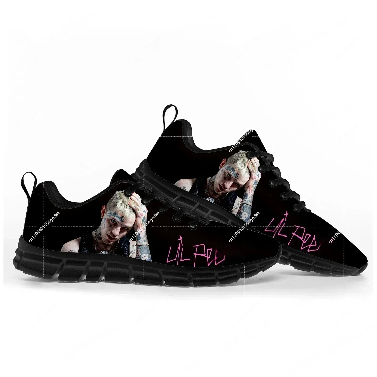 

Hot Hip Hop Rapper Lil Peep Sports Shoes Mens Womens Sneakers Casual Custom Couple Shoes