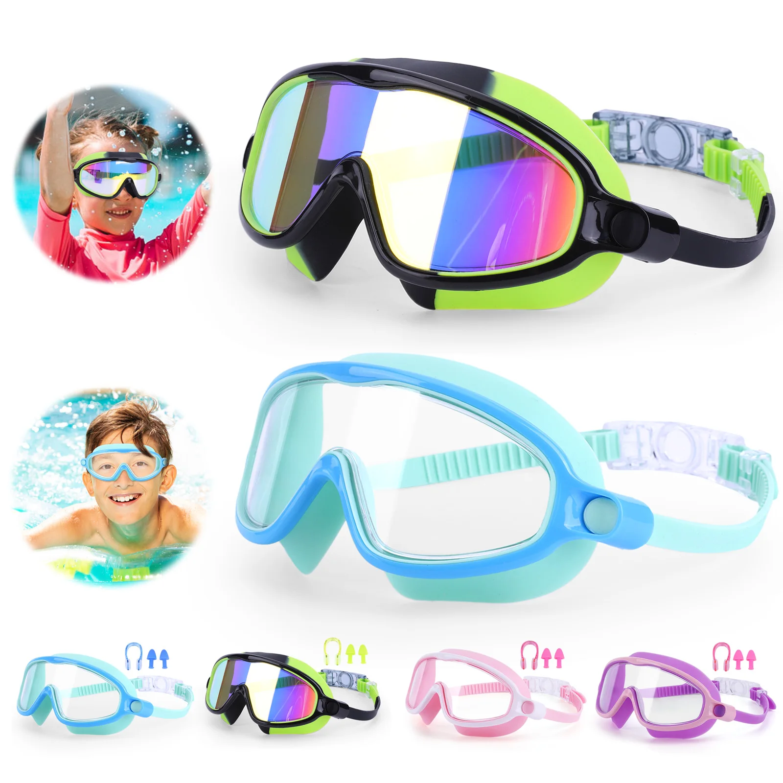 2Pcs Hd Diving Gogg… - image