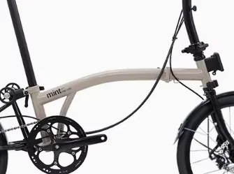 MINT 16-inch 9-speed T9D-349D Disc Brake Tri-folding Bike