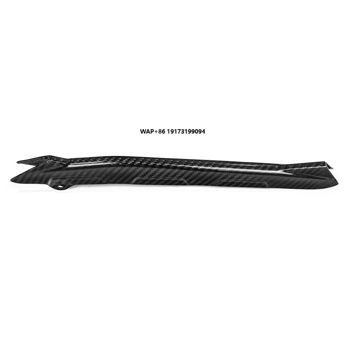 Motorcycles 3K Twill Glossy Carbon Fiber Rocker Arm Rear Suspension Arm Wiring Harness Cover Black Fit for 1250 ADV