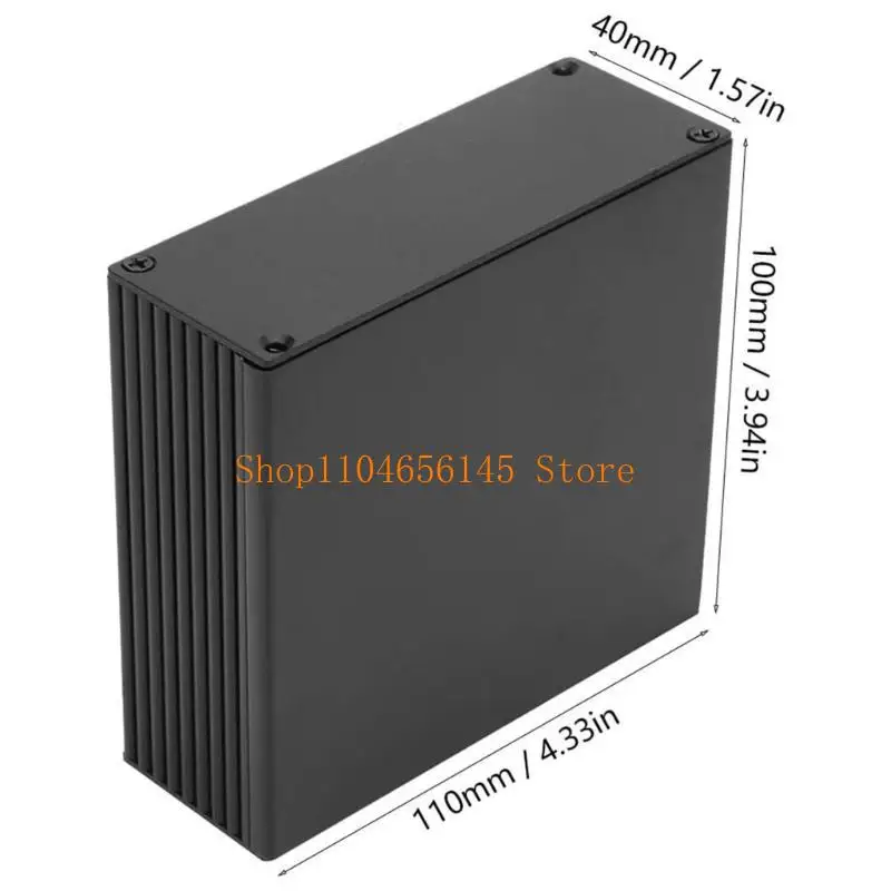 5asd Aluminum Box Dụng cụ hộp Cool Hộp dự án Bảng công cụ phân phối công suất Quản lý nhiệt 110x40x100mm
