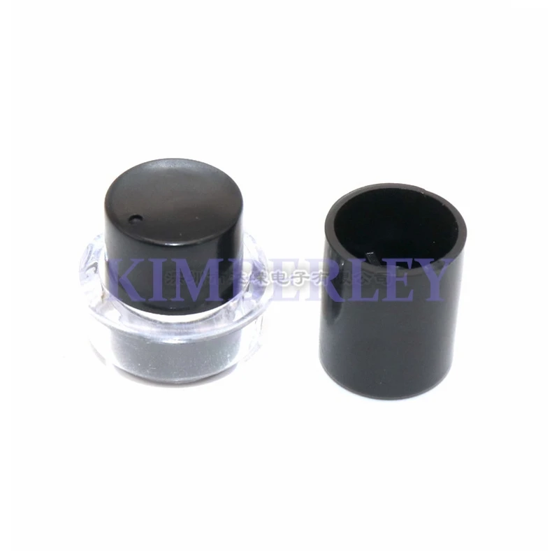 10PCS 15*18MM Straight Knob Cap Potentiometer Knob Cap Volume Knob Cap With Lamp Cup Plum Shaft 6MM