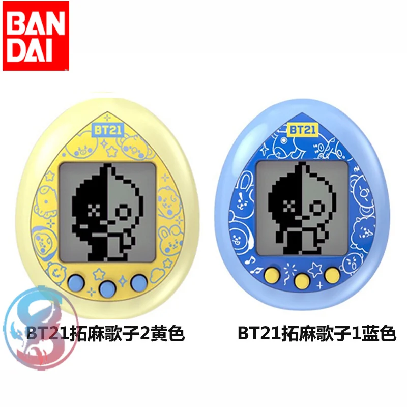 Original Bandai Tamagotchi Bt21 Electronic Virtual Pet Machine Interactive Epet Game Console Keychain For Adult Toy Xmas Gift