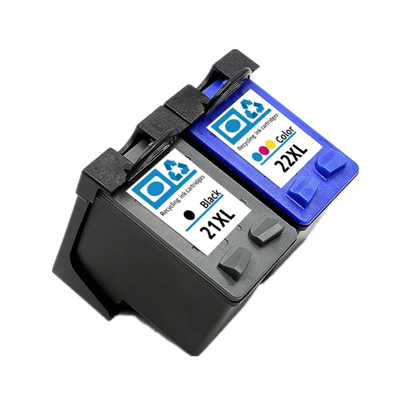 21 22 XL Compatible Ink Cartridge Replacement for HP 21 22 21XL 22XL HP21 Deskjet F2180 F2280 F4180 F2200 F380 380 Printer