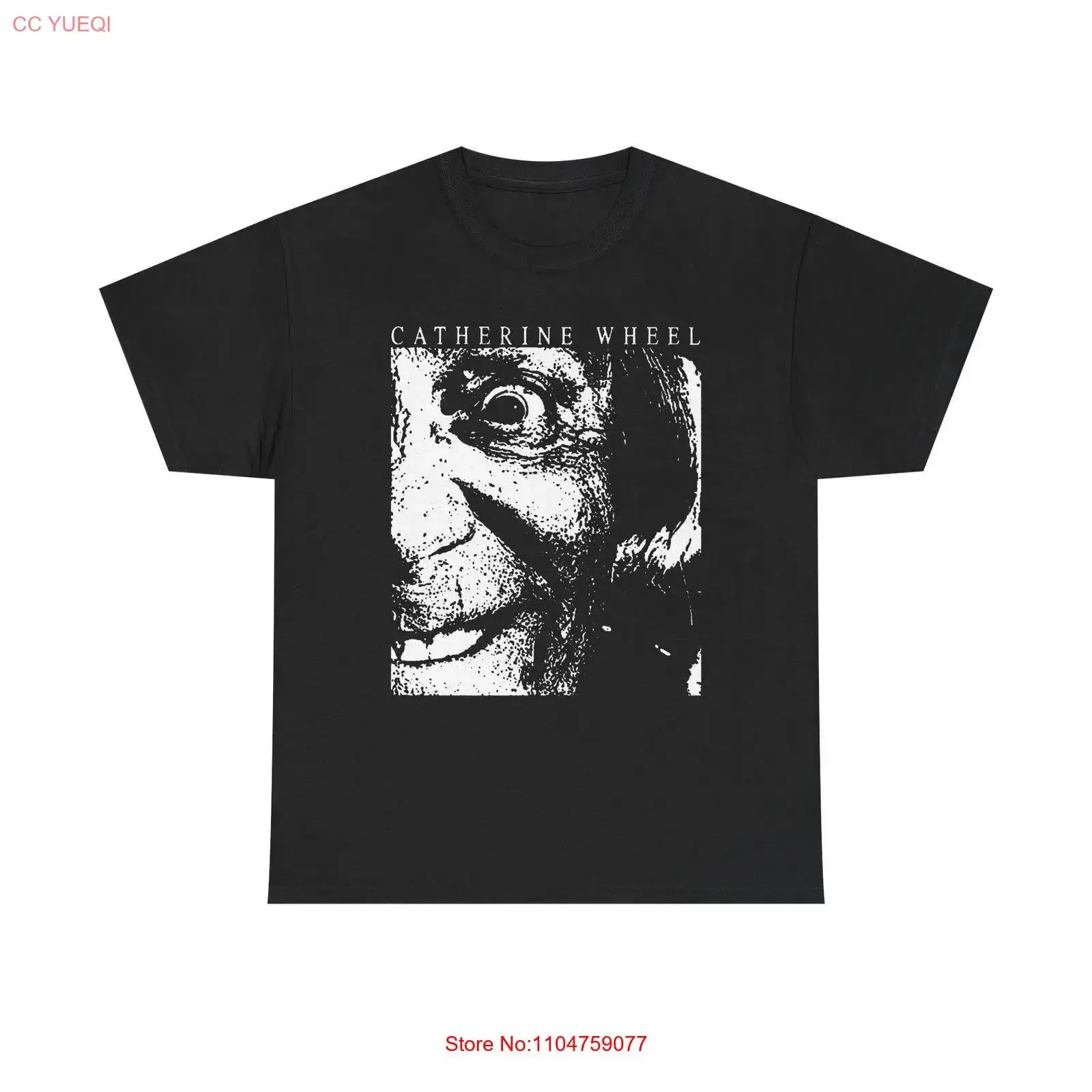 Catherine Wheel T Shirt Ultra Faded Shoegaze Slowdive Tour Mate Post Punk Alternative Grunge Band Indie gifts Heavy Cotton