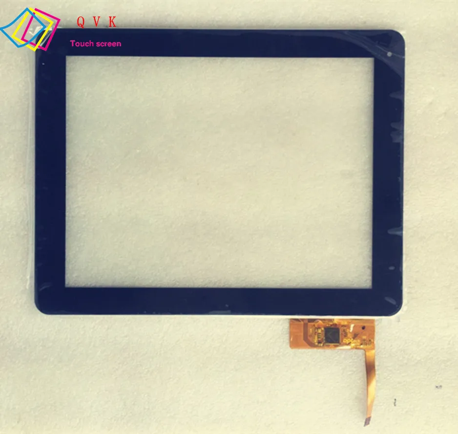 

With logo 9.7 inches for DNS AirTab M973g tablet capacitive touch screen panel digitizer glass replacement