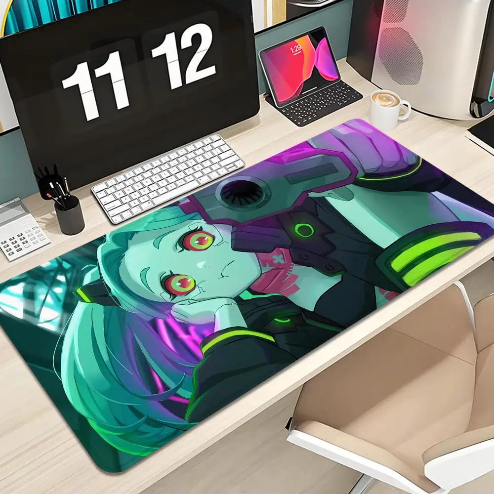 R-Rebecca Mouse Pad Keyboard Mousepad large 600X300 mm Desk Mat PC Gaming High definition printing Table pad