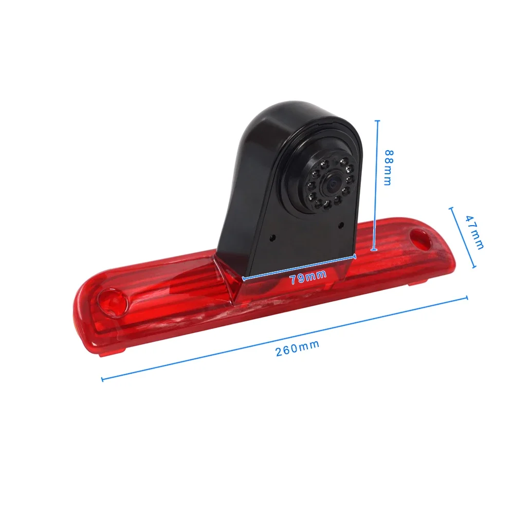 Carsanbo Van Brake Light Rearview Camera For Fiat Ducato For Peugeot Boxer Late 2006 to 2013 2014 2015 2016 2017 2018