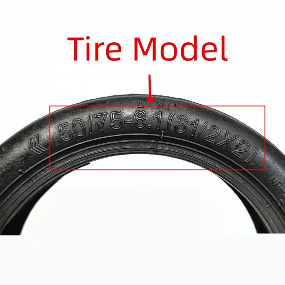 

Replacement 8 5 inch Tubeless Tire 50756 1 8 12x2 for For xiaomi Pro Scooter with Rubber Material and Good Grip