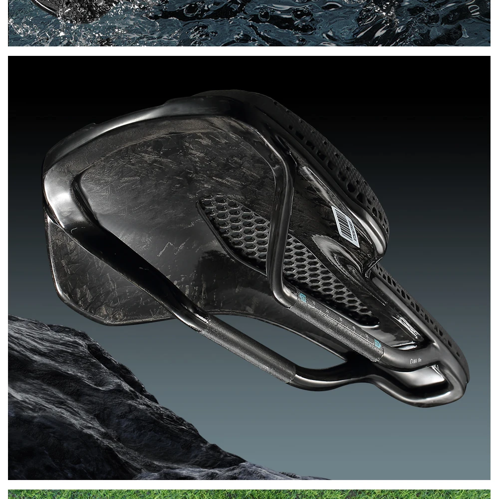 2026 RYET Fahrradsattel 3D-Gedruckter Radsitz-Polster 7x9mm Carbon Rennrad Mountainbike Gravel MTB Sattel Fahrradteile – Detail 22