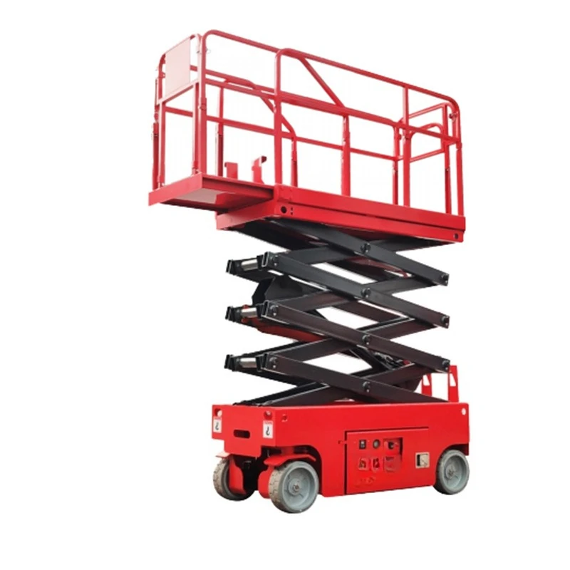 Automatic lift table, hydraulic scissor lift platform, outdoor aerial work vehicle, fully self-propelled lift