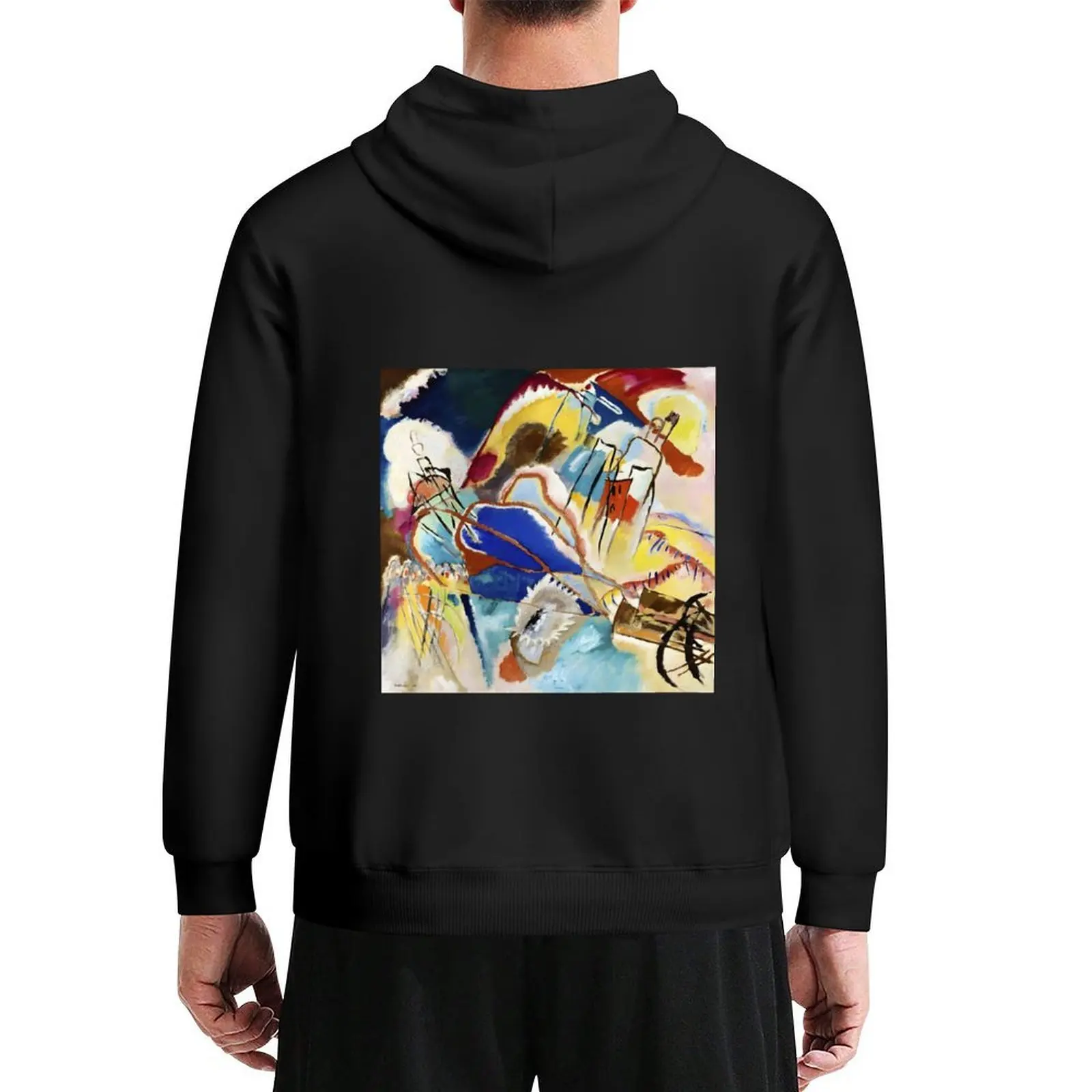 

Wassily Kandinsky Hoodie men's sweat-shirt set blouse mens clothing korean style clothes graphic hoodies