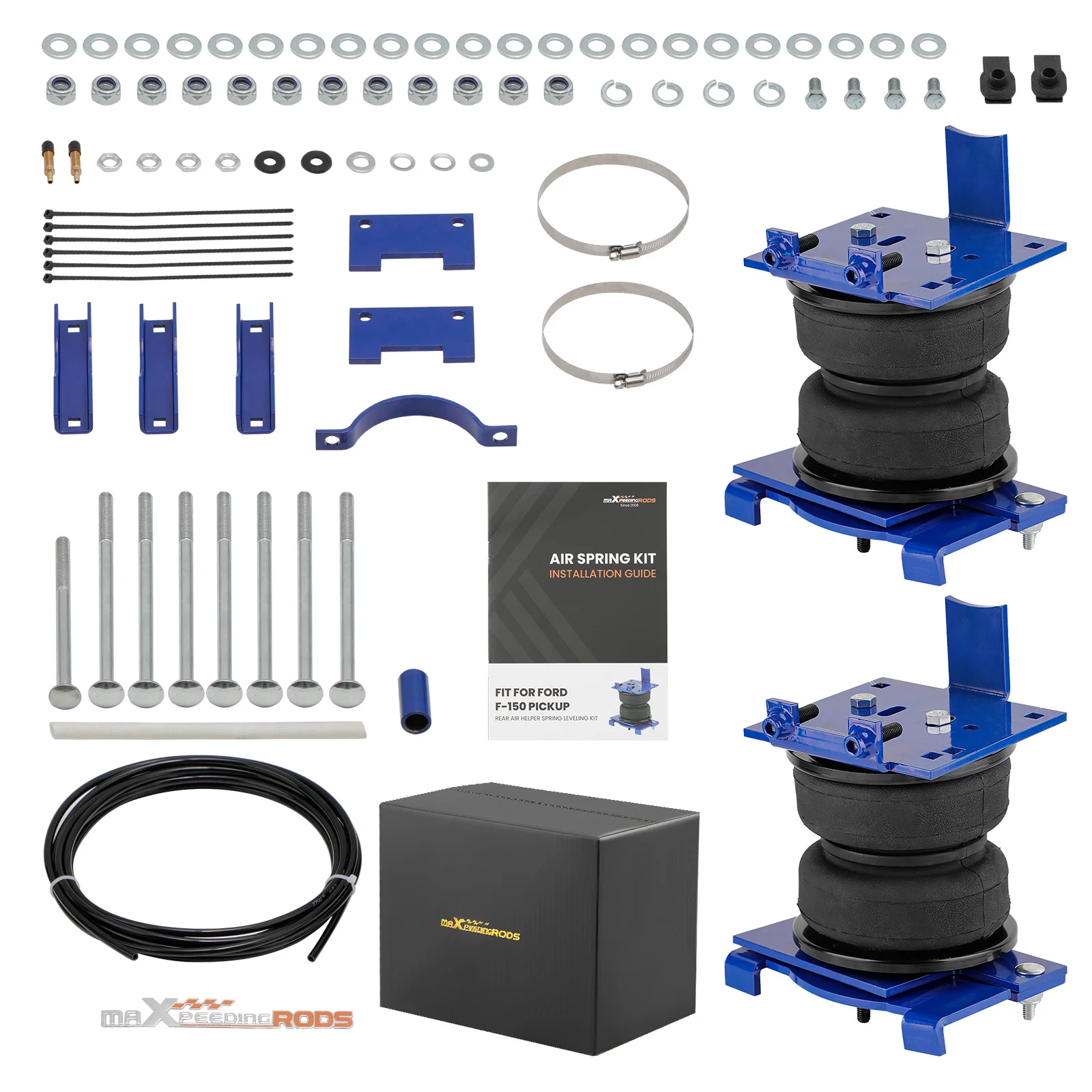 

Air Helper Spring Bag Kit for Ford F-150 PICKUP 4WD 2004-2014 5000lbs Brand New Rear Air Spring Suspension Level Kit