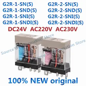 Omron | Relay - 10pcs G2r-1-snd Dc24 Authentic Original Relay 24vdc  Shipping Free - Aliexpress