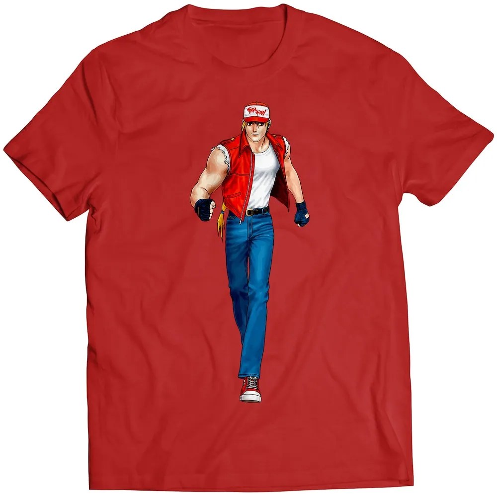 Terry Bogard Kof98 Premium T Shirt Vectorized Design